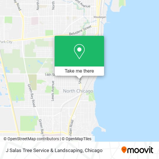 Mapa de J Salas Tree Service & Landscaping
