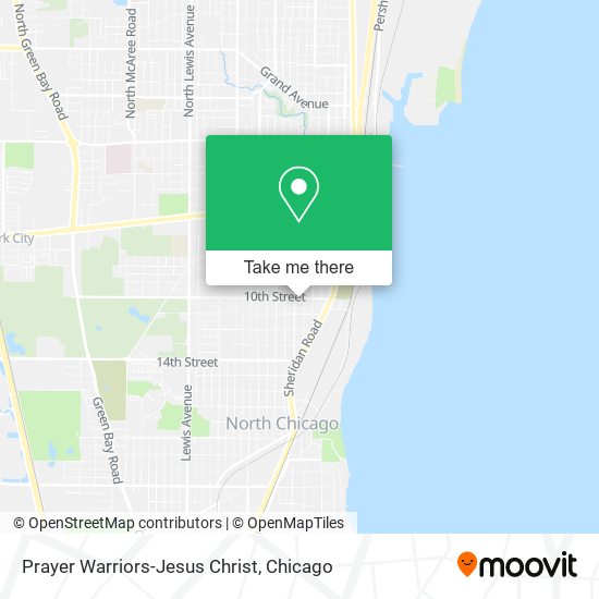 Prayer Warriors-Jesus Christ map