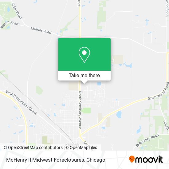 Mapa de McHenry Il Midwest Foreclosures