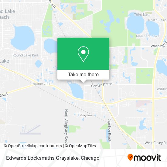 Mapa de Edwards Locksmiths Grayslake