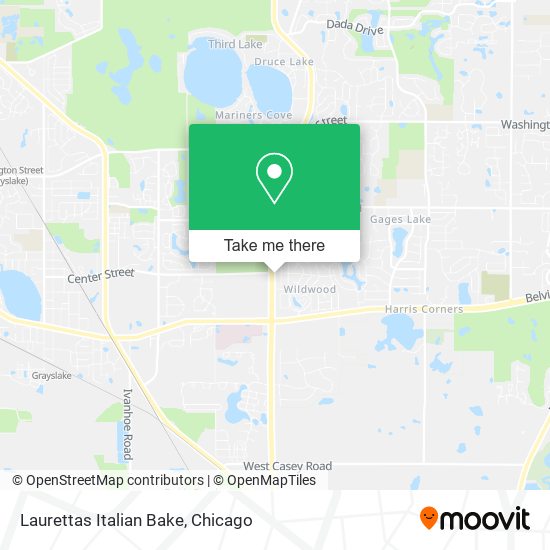 Laurettas Italian Bake map