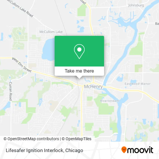 Mapa de Lifesafer Ignition Interlock