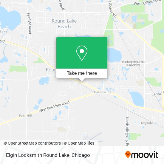 Elgin Locksmith Round Lake map