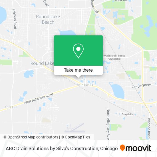 ABC Drain Solutions by Silva's Construction map
