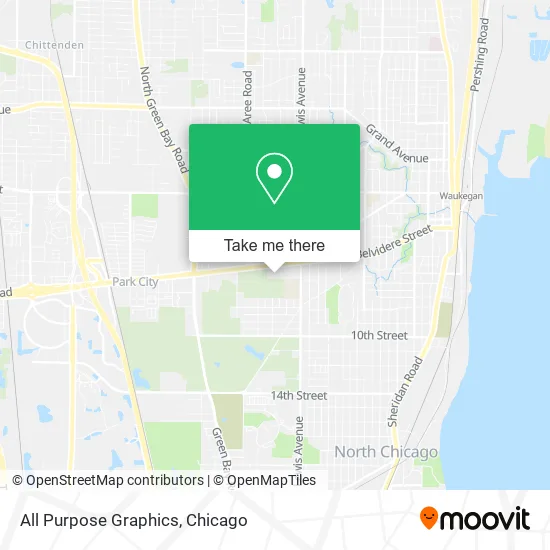 All Purpose Graphics map