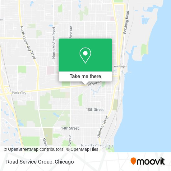 Mapa de Road Service Group