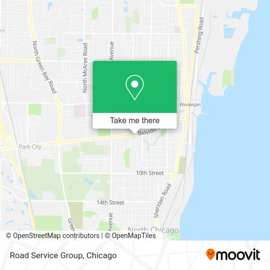 Road Service Group map