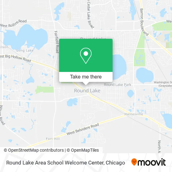 Mapa de Round Lake Area School Welcome Center