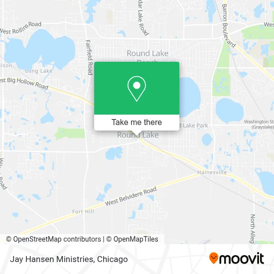 Jay Hansen Ministries map