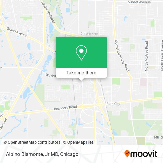Mapa de Albino Bismonte, Jr MD