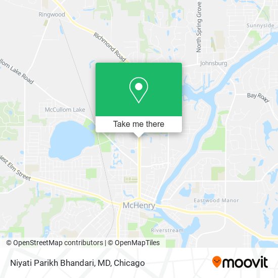 Niyati Parikh Bhandari, MD map