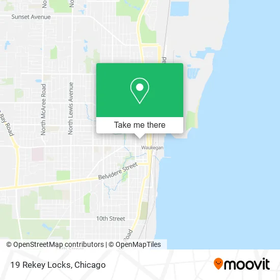 19 Rekey Locks map