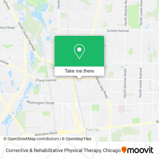 Corrective & Rehabilitative Physical Therapy map