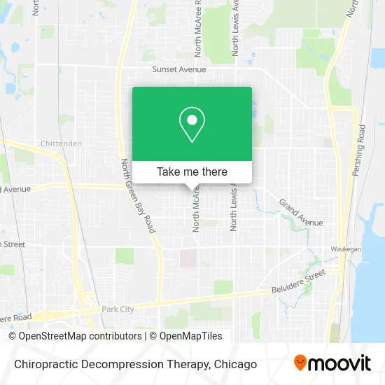 Chiropractic Decompression Therapy map