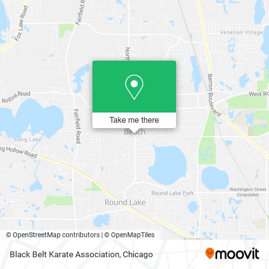 Black Belt Karate Association map