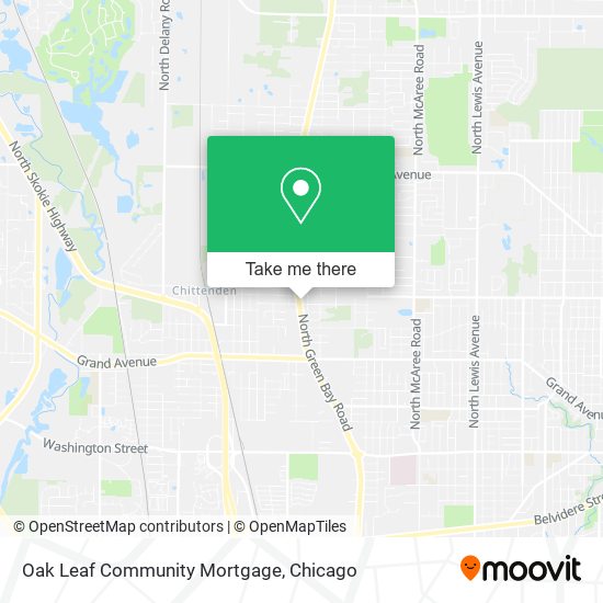 Oak Leaf Community Mortgage map