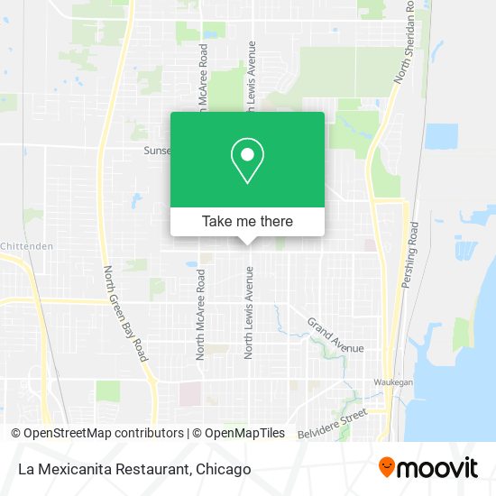 La Mexicanita Restaurant map