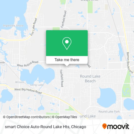 Mapa de smart Choice Auto-Round Lake Hts