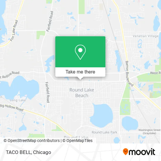 TACO BELL map