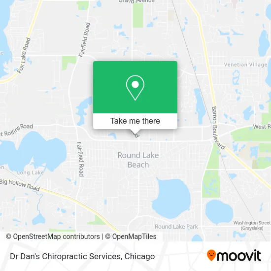 Dr Dan's Chiropractic Services map