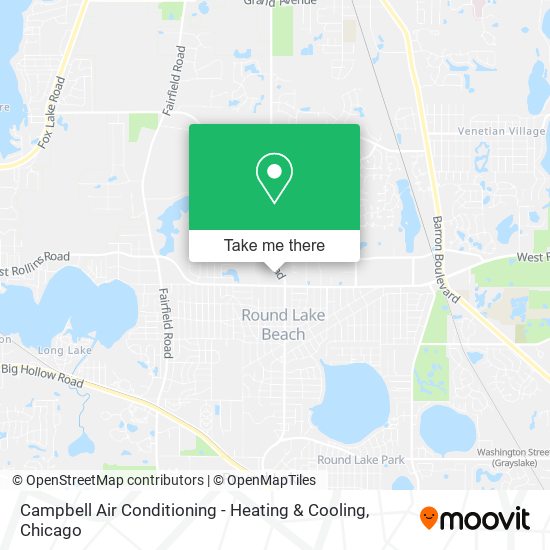 Campbell Air Conditioning - Heating & Cooling map