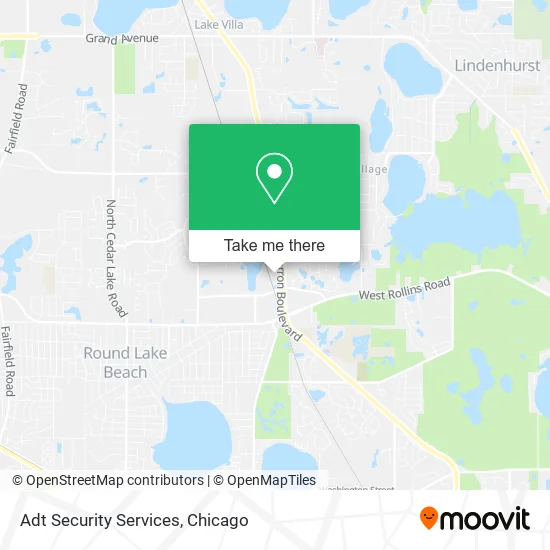 Adt Security Services map