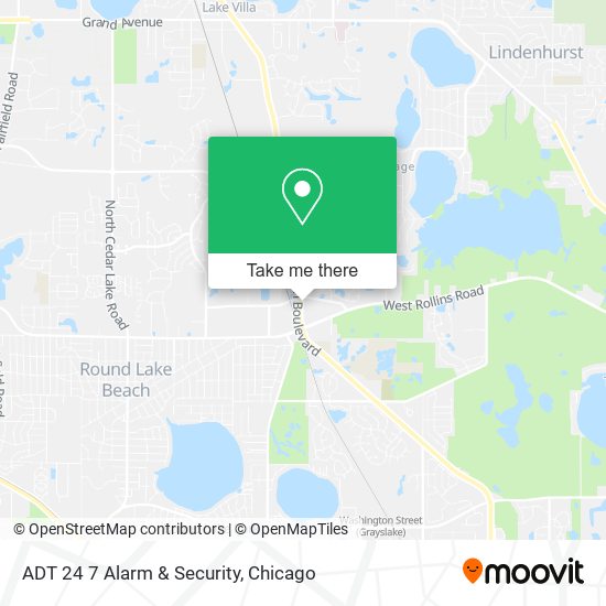 ADT 24 7 Alarm & Security map