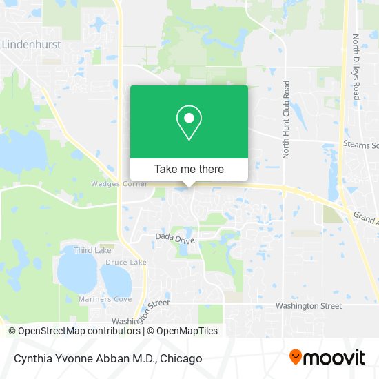 Cynthia Yvonne Abban M.D. map