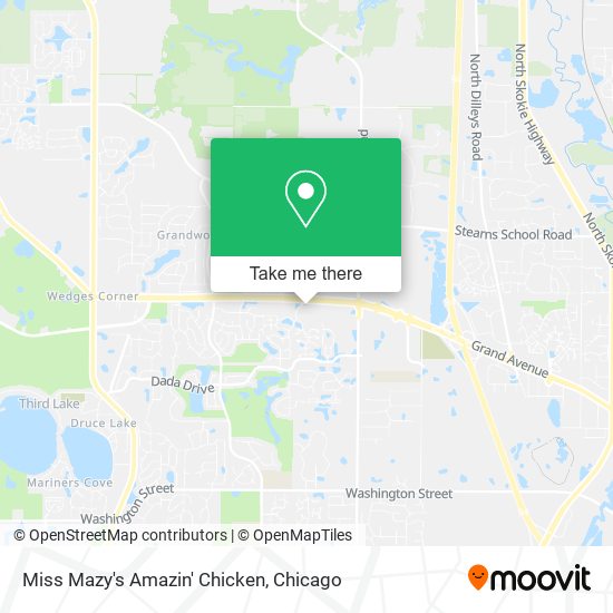 Mapa de Miss Mazy's Amazin' Chicken