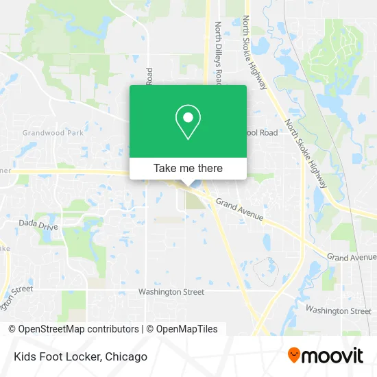 Kids Foot Locker map