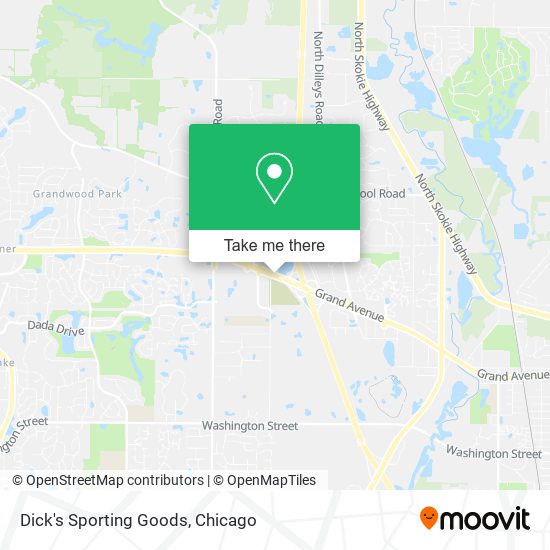 Dick's Sporting Goods map