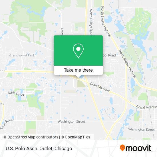 U.S. Polo Assn. Outlet map