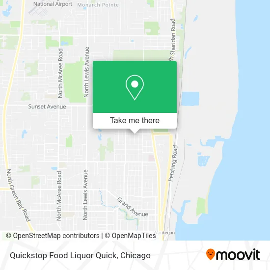 Quickstop Food Liquor Quick map