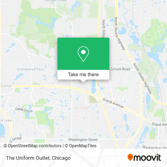 The Uniform Outlet map