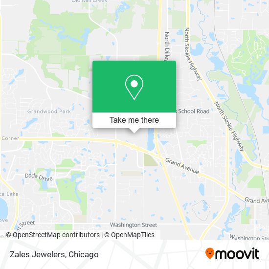 Mapa de Zales Jewelers