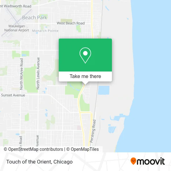 Touch of the Orient map