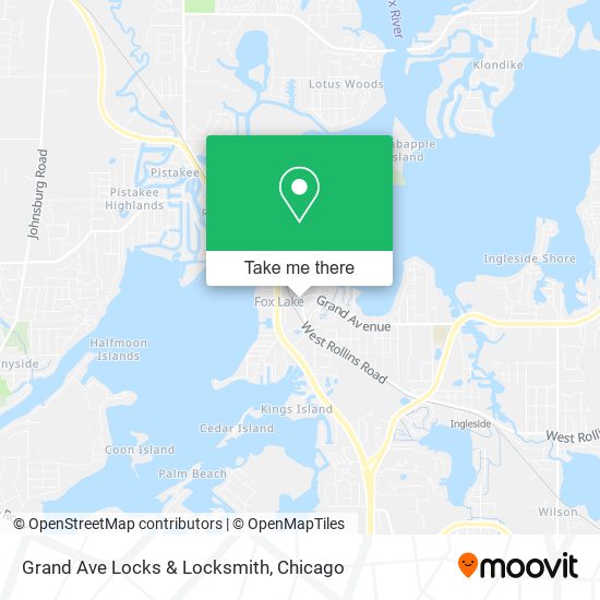Grand Ave Locks & Locksmith map