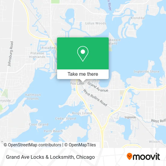 Grand Ave Locks & Locksmith map