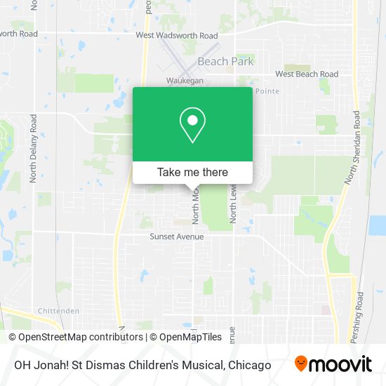 Mapa de OH Jonah! St Dismas Children's Musical