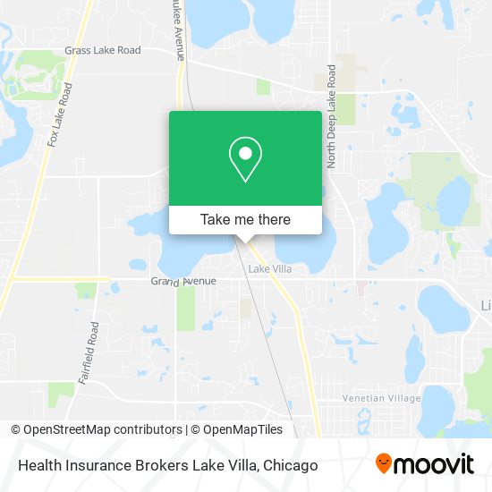 Mapa de Health Insurance Brokers Lake Villa