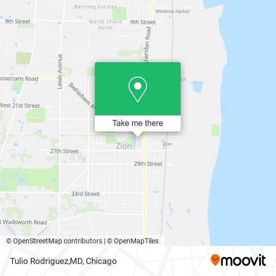 Mapa de Tulio Rodriguez,MD