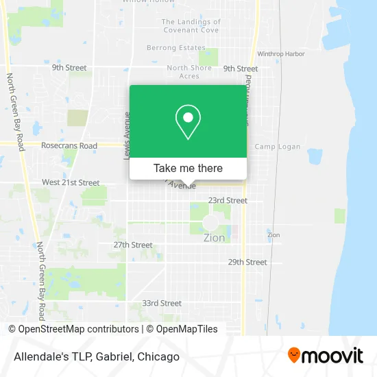 Allendale's TLP, Gabriel map