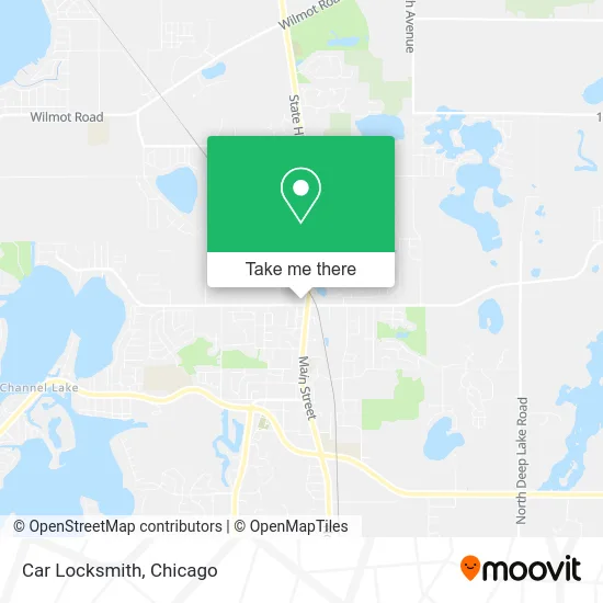 Car Locksmith map