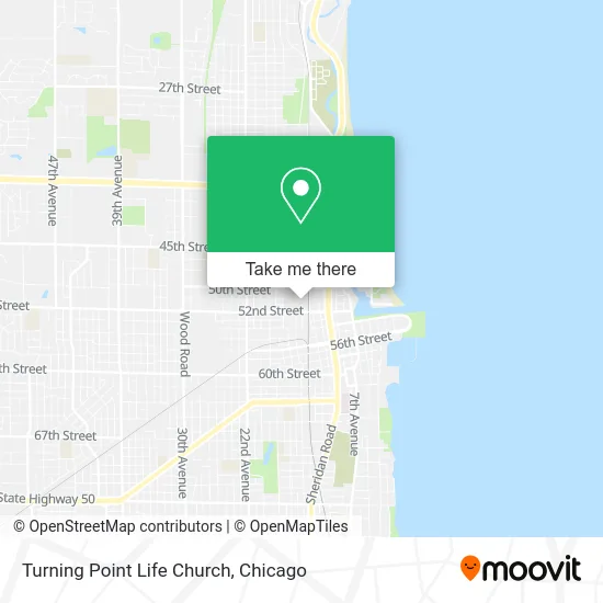 Turning Point Life Church map