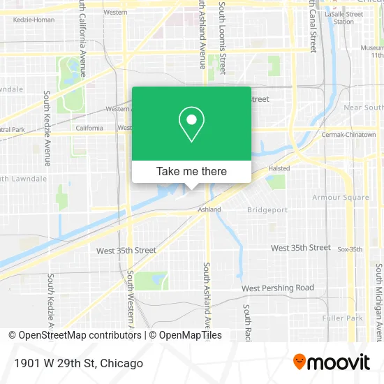 1901 W 29th St map