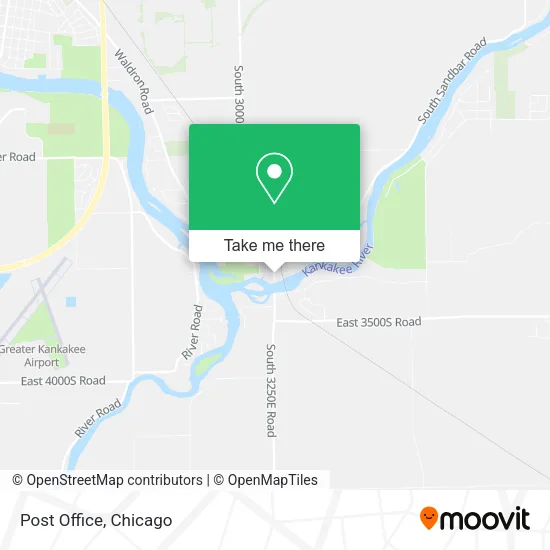 Post Office map