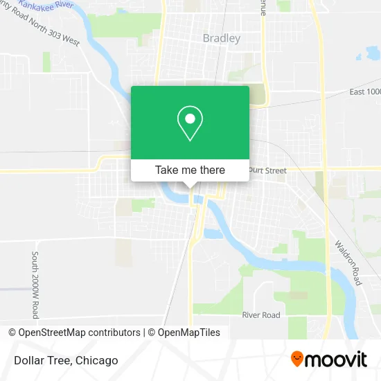 Mapa de Dollar Tree