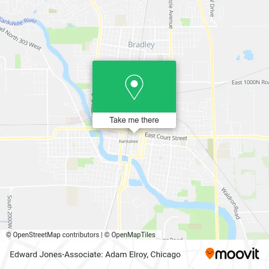 Edward Jones-Associate: Adam Elroy map