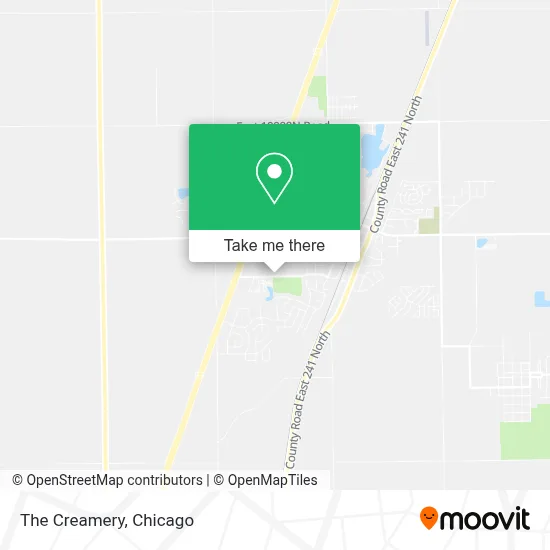 The Creamery map