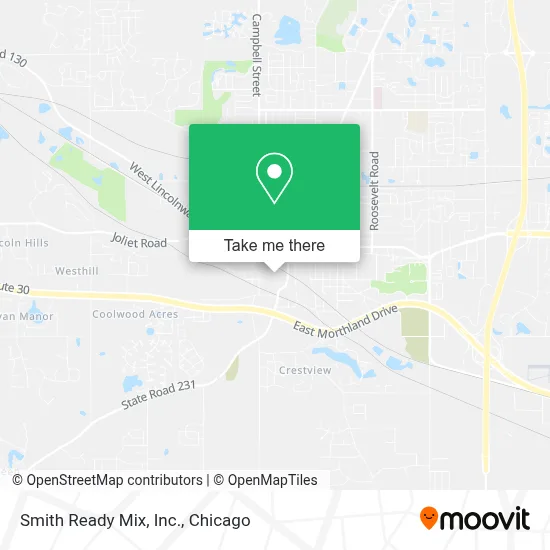 Smith Ready Mix, Inc. map